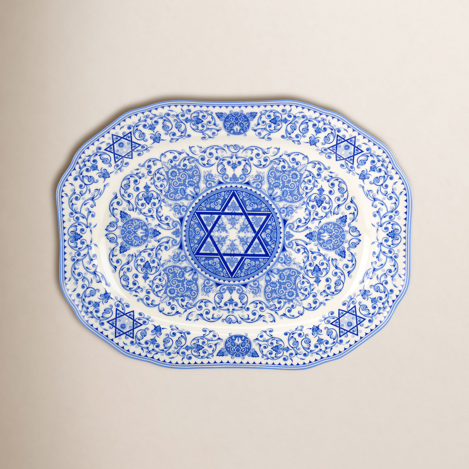 Spode Judaica Platter