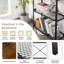 Industrial 5-Layer Bookshelf With Out-Stretched Legs