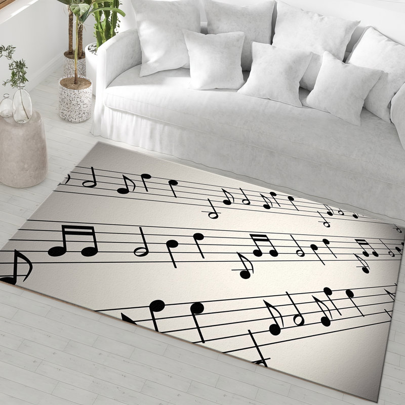 Chic Floral Theme Soft Pile Printed Rug with Intricate Design Details for Elegant Home Decor Enhancement
