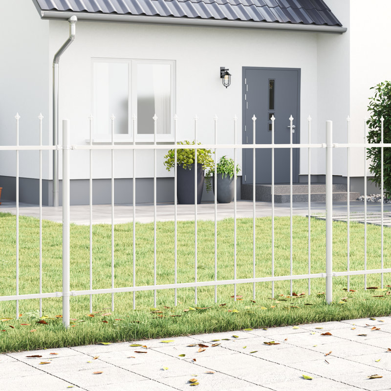 Garden Fence, 170cm H x 170cm W, White