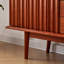 Retro style design sense solid wood TV cabinet