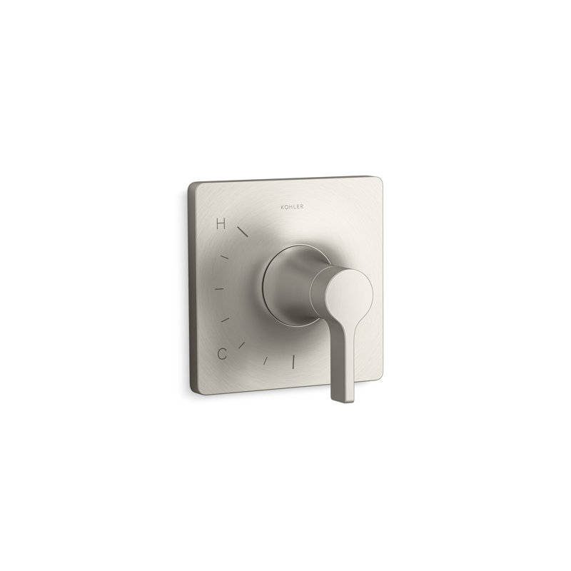 Venza Rite-Temp Pressure-Balancing Valve Trim, Vibrant Brushed Nickel