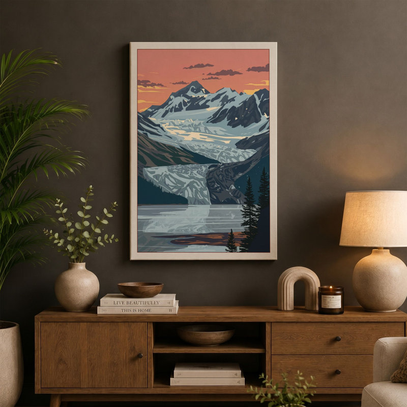 Print, 36x24 - 91.4 x 61.0 cm, Ochre Border