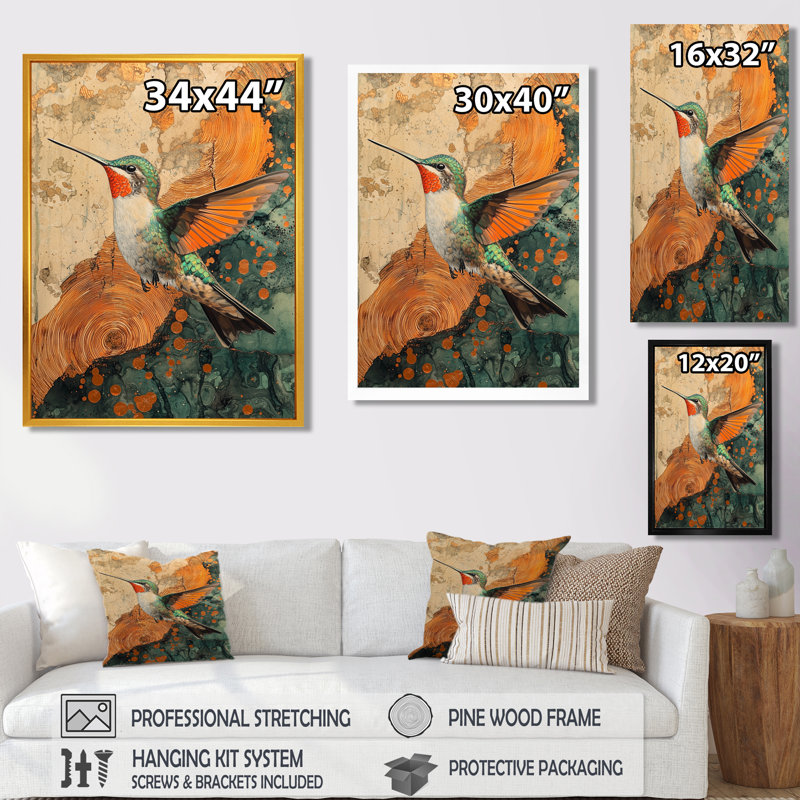 Gianne - animaux, art mural sur toile, Reproduction encadrée d'une seule photo, H 20 po x l 12 po, Blanc