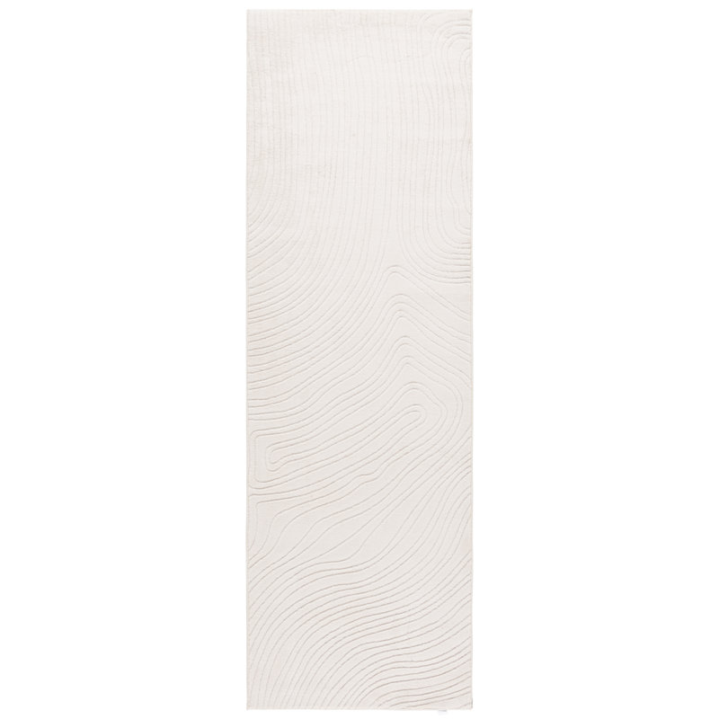 Derenik Performance Machine Washable Abstract Rug, Runner 2'6" x 8"