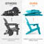 Chaise Adirondack pliante Uniopolis-1200602757