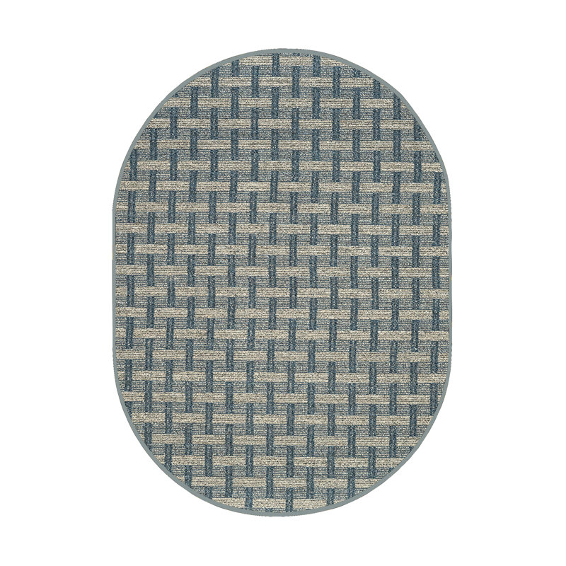 Tapis d'intérieur / extérieur Dareus, Ovale 6 pi x 8 pi