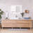 Searle Wood Wall Mirror with Shelves-922048373