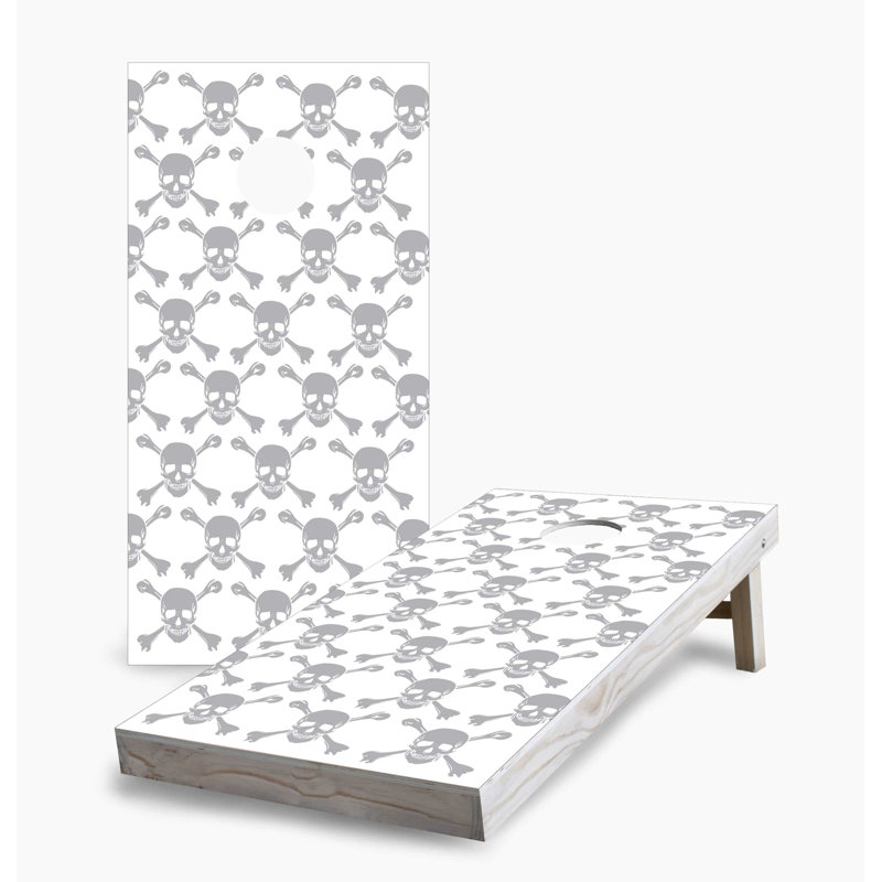 Ensemble de planches de maïs à motif tête de mort avec lumières DEL