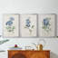 Farmhouse Periwinkle I - Toile tendue avec châssis sur mesure - 3 pièces-1949038000-1949038004