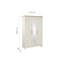 Portico 3 Door Manufactured Wood Wardrobe-550636170
