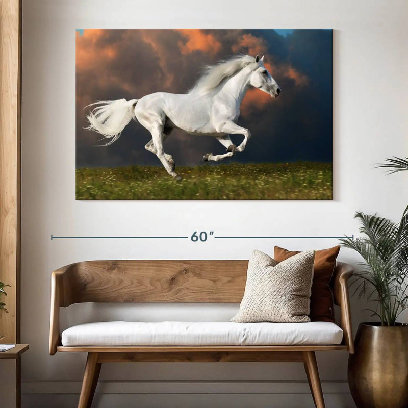 Crowle Young Horse, 34" H x 51" W