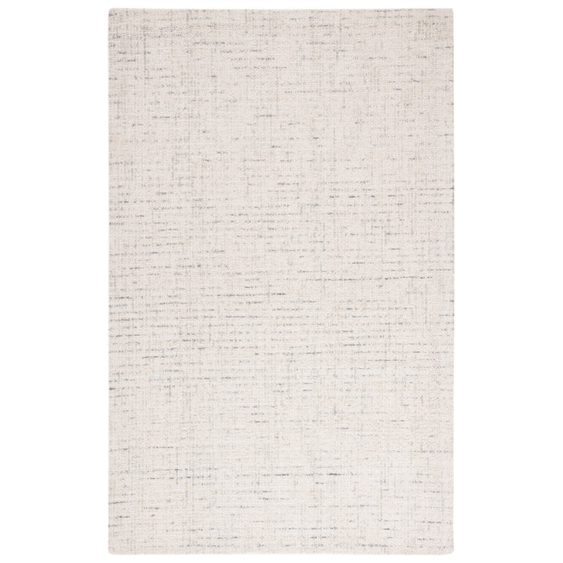 Rheuben Striped Wool Hand Tufted Area Rug, Rectangle 183 x 274 cm