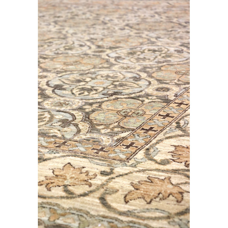 Chateau Oriental Area Rug in Brown, Rectangle 6'6" x 8'2"