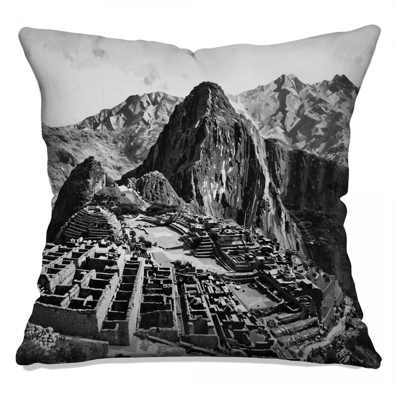 Coussins Machu Picchu, 20 x 20 pouces