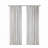 Polyester Curtains,Curtain Panel with Tufted Stripe and Lining
