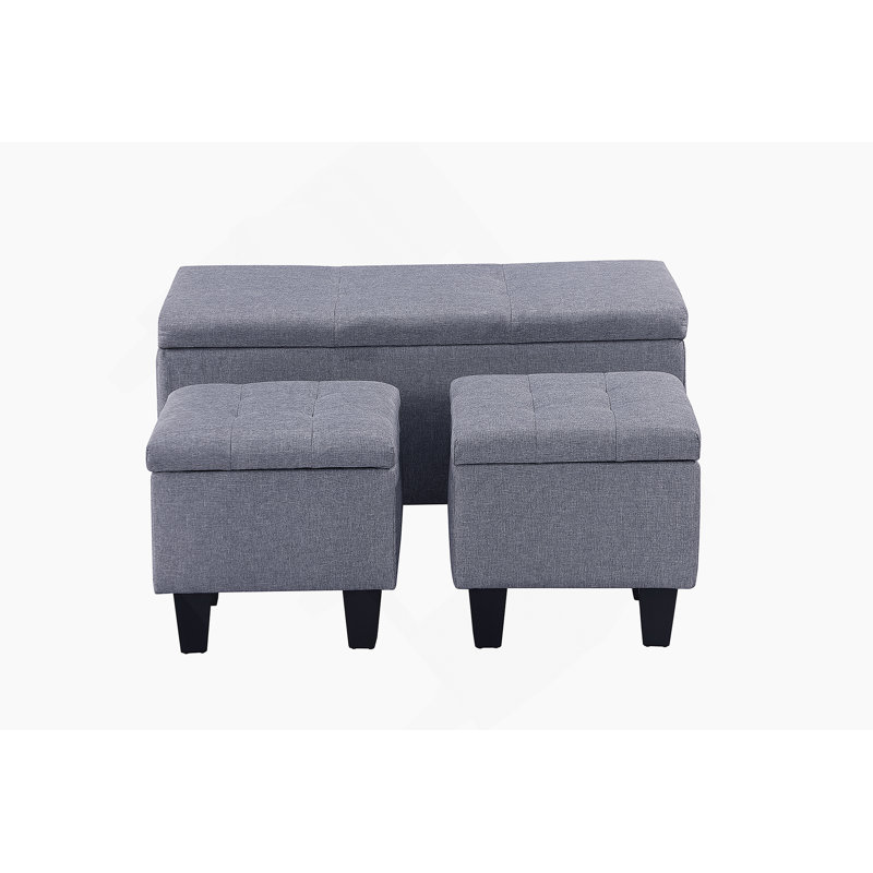 Banc de rangement rembourré Bryne