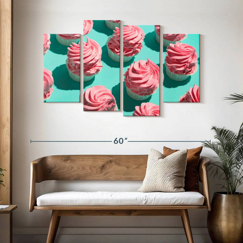 Yarlin Crazy For Cupcakes, H 32 po x l 52 po
