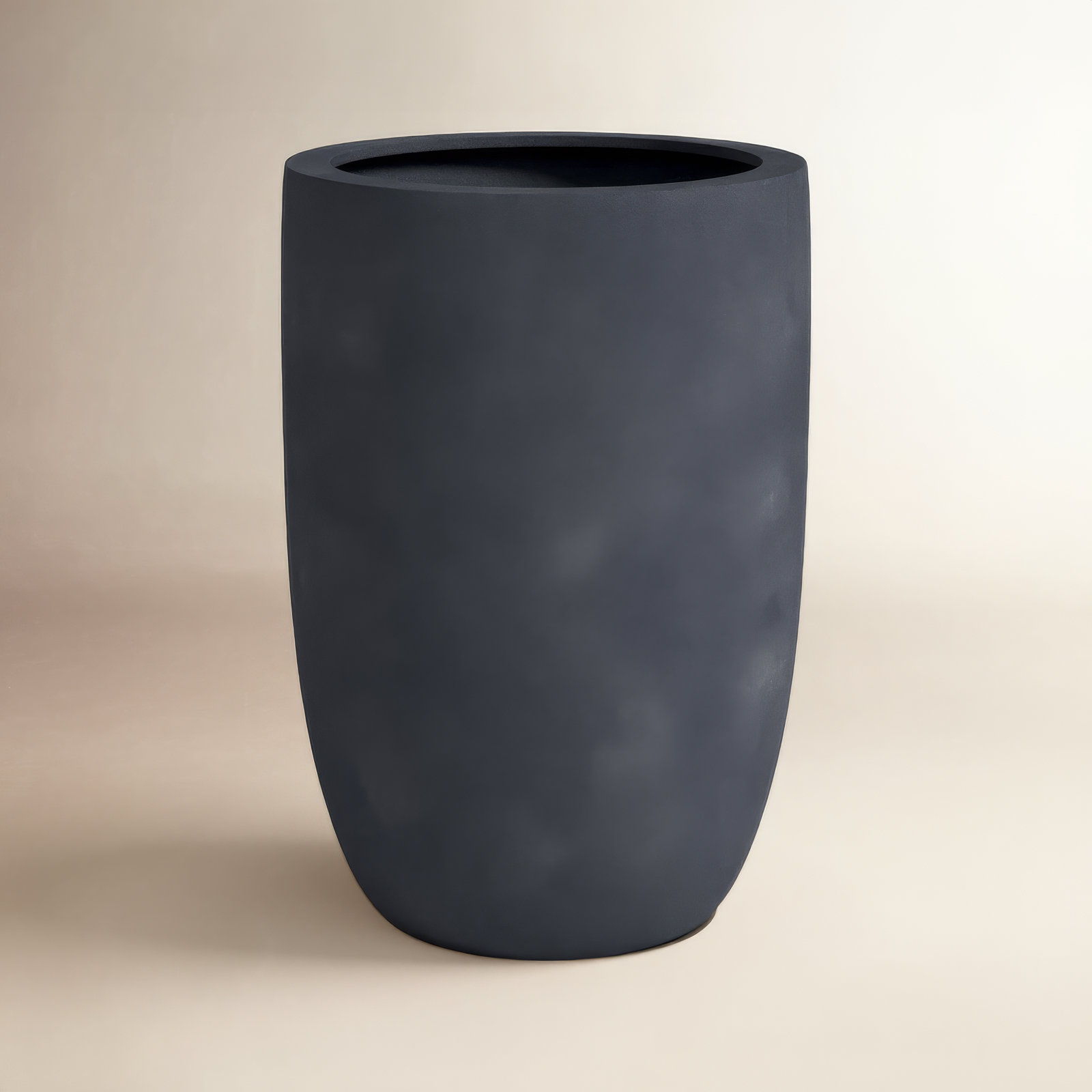 Renegade 27" Pot Planter, 18.5" H x 15.75" W X 15.75" D, Charcoal Lite