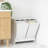 Hidden Laundry Hamper Cabinet,Tilt-out Laundry Storage Cabinet