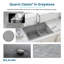 Évier de cuisine à double fixation Elkay Quartz Classic L 16 po x l 16 po-82240197