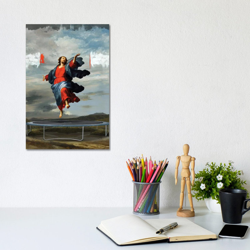 Jump by José Luis Guerrero - Wrapped Canvas Print, 30.48cm H x 20.32cm W x 1.905cm D