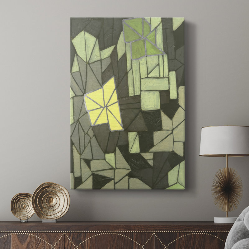 Cubic Prism I -Gallery Wrapped Cavas, 18" H x 12" W