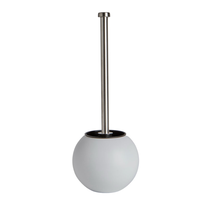 Porte-brosse de toilette en acier inoxydable Moda At Home GLOBE, Acier inoxydable
