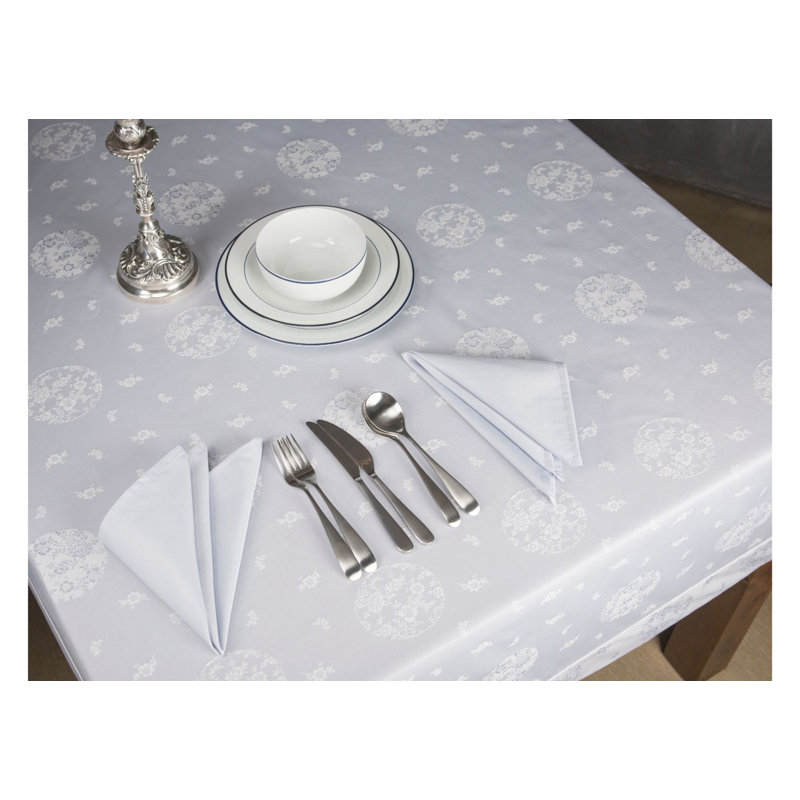 Dining Linen Set, Blue/Grey