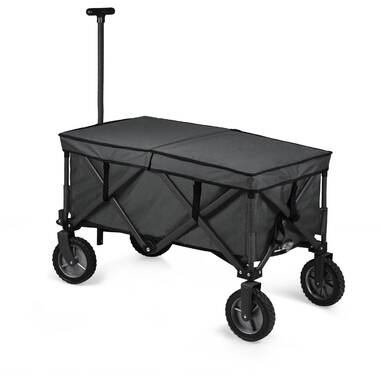 VEVOR Wagon Cart Folding Wagon Cart with 176lbs Load Outdoor