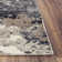 Tapis abstrait blanc / gris / beige