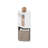 Lancaer Corner Shelf, 2-Tier Corner Book Shelf, Storage Shelves, Display Rack, Bookshelf, for Organization and Storage, Living Room, Home Office, White-109470441