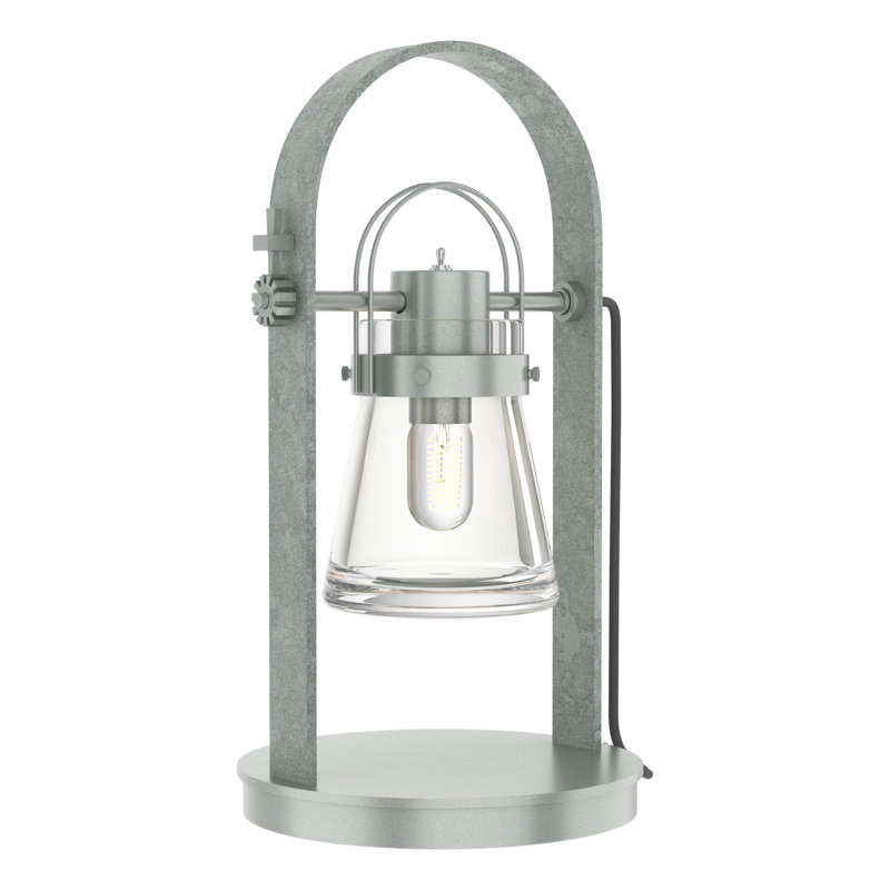 Erlenmeyer 19.4" Table Lamp, Vintage Platinum