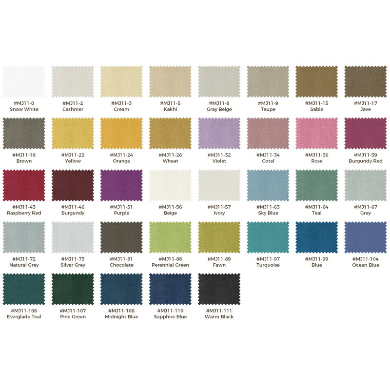 Velvet Velvet Booklet 37 couleurs