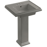 Tresham Fireclay Pedestal Bathroom Sink
