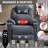 Polyester With Power Lift Function Recliner Chair, With Heavy-Duty Motion Mechanism With 8-Point Vibration With Massage Function And Lumbar With Heating Functioning, With USB Port And With Type-C Port Ports, Stainless Steel With Cup Holders-557637503