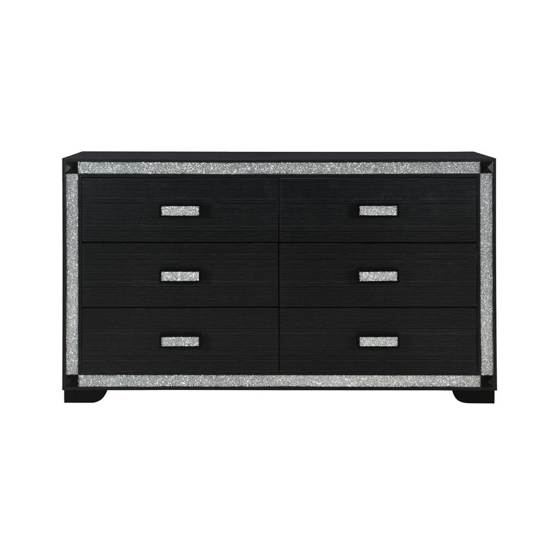 Commode Soulmarie, Gris anthracite