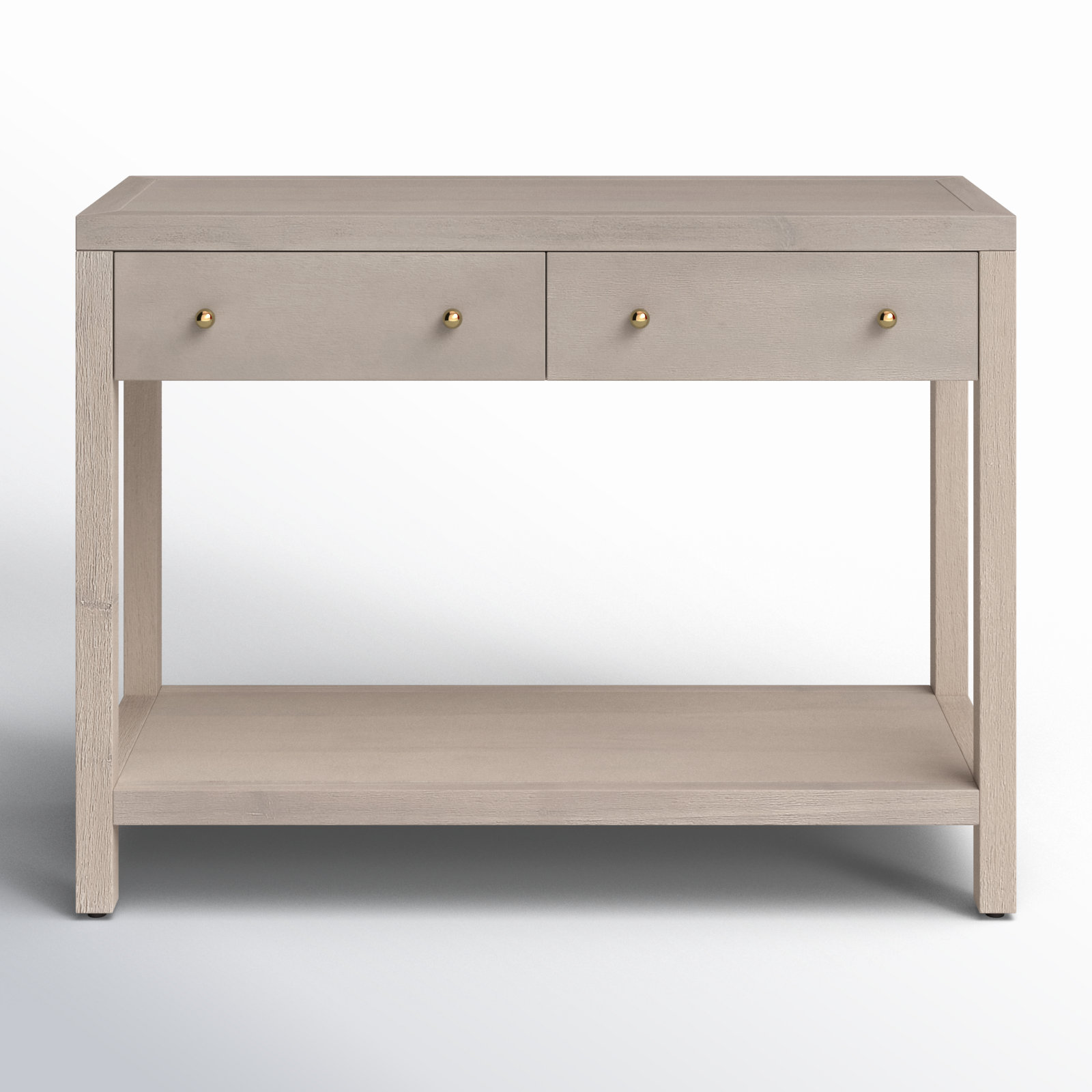 Celine 40" Console Table, Antique Taupe