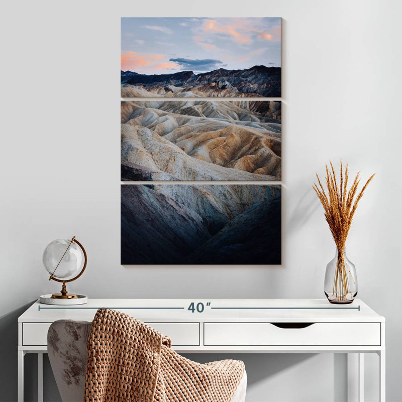 Alvord Zabriskie Point Ridges, 32" H x 20" W