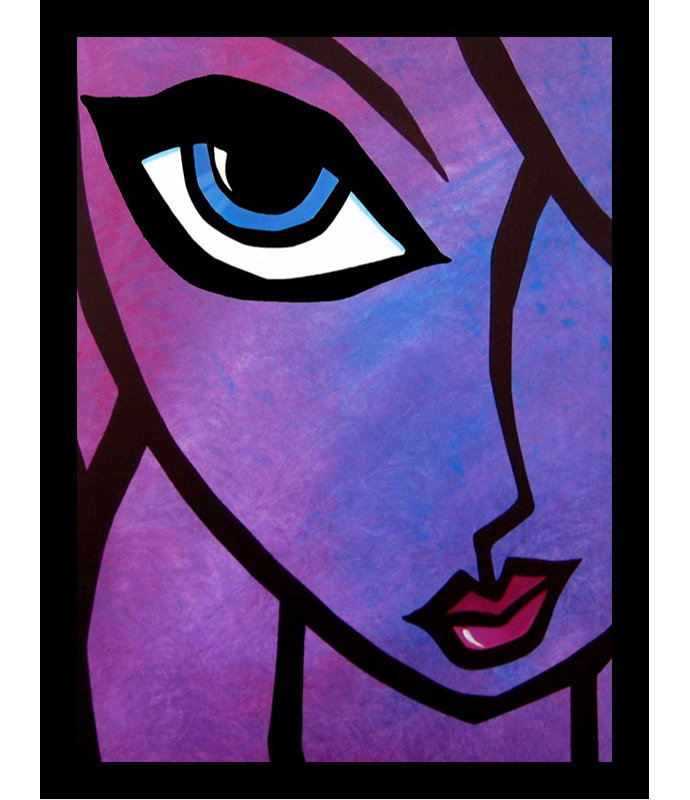 « smooth » par fidostudio, impression encadrée, H 16 po x l 12 po x P 1 po