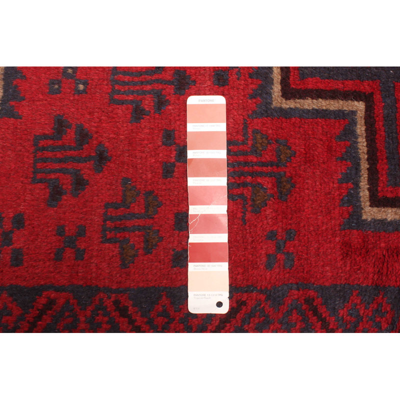Rizbaft Red Rug 3'5" x 6'4"