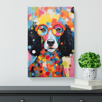 Poodle Abstract No.2 - No Frame Print