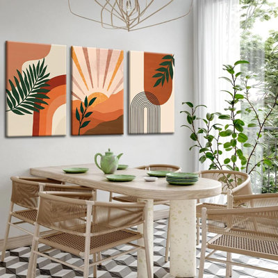 3 Piece Wrapped Canvas Set