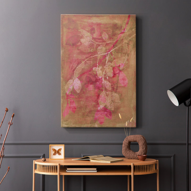 Branching Out IV -Galery Enveloppé Cavas, H 48 po x l 32 po