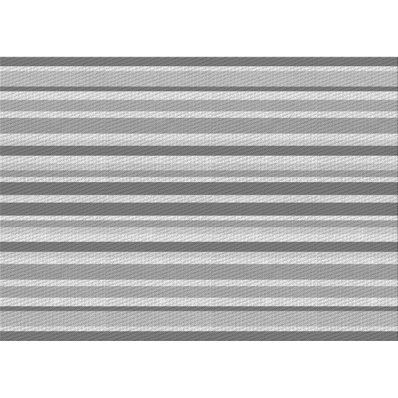 Tapis 100% lavable à la machine à motif 2989 - Pat3840-GRY, Rectangle 5 pi x 7 pi
