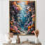 Orange bleu, corail, marine, merveille de rêves - art mural Coralwall-1862933581-1862933625