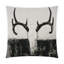 White Tail Throw Pillow
