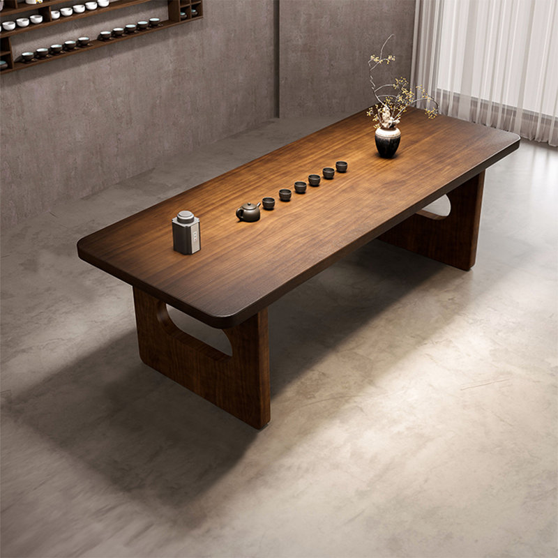 Table de salle à manger rectangulaire, H 29,53 po x L 70,87 po x l 31,5 po