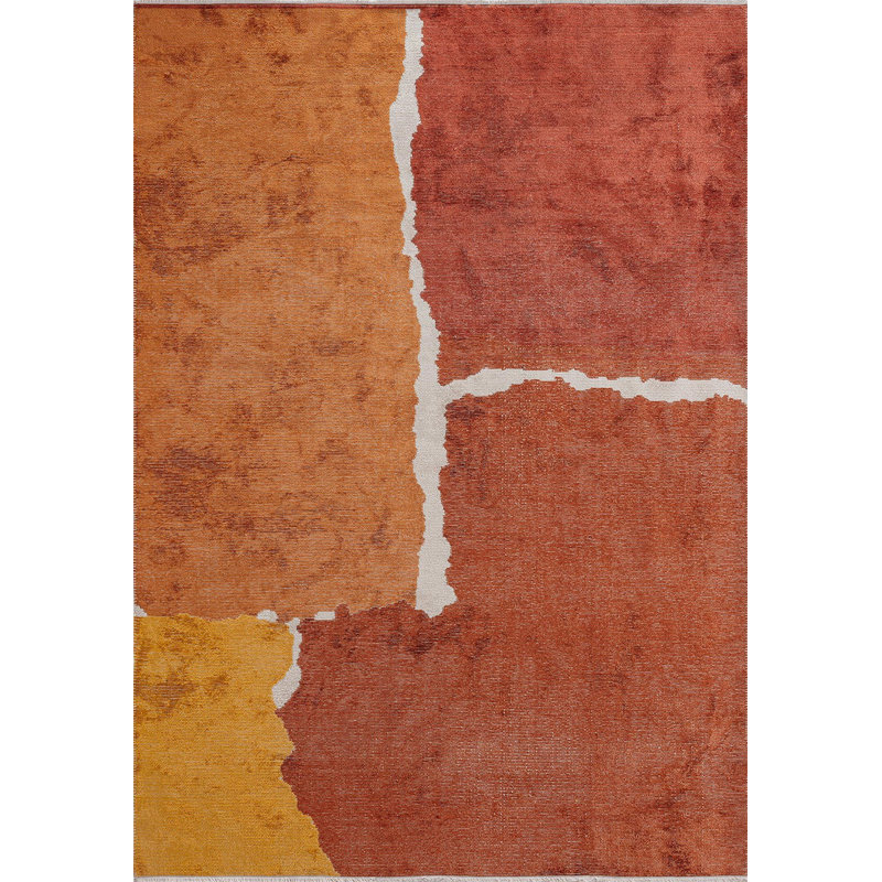 Modern Abstract Color Block, Rectangle 9' x 12'