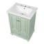 Meuble-lavabo 24 po avec lavabo en céramique-908146960